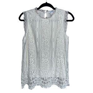 Sundance Ivory Lace Tank Top